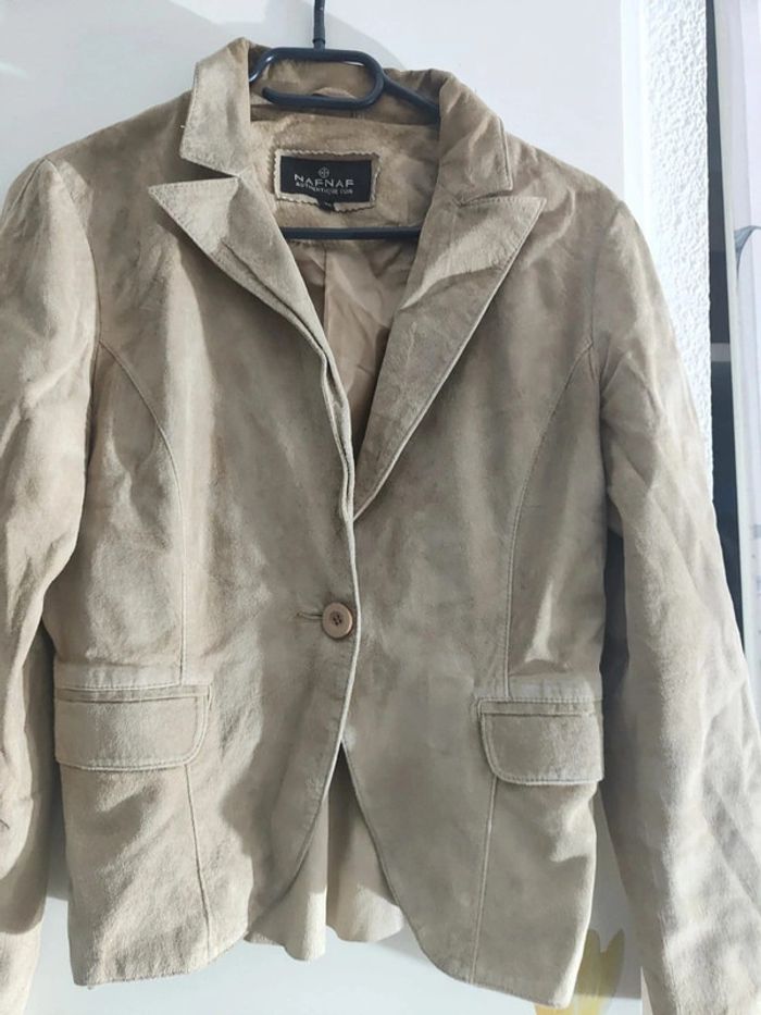 Jolie blazer 38 💎daim Naf Naf 💎 - photo numéro 4