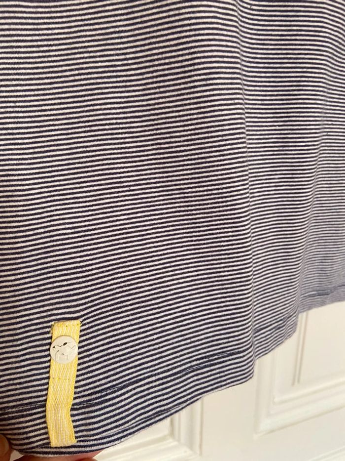 Tee-shirt marinière manches longues DPAM 14 ans - photo numéro 7