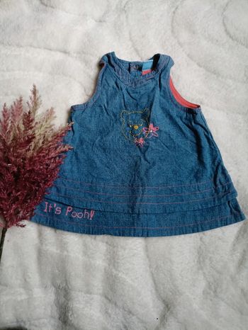 Robe en jean Winnie l'ourson