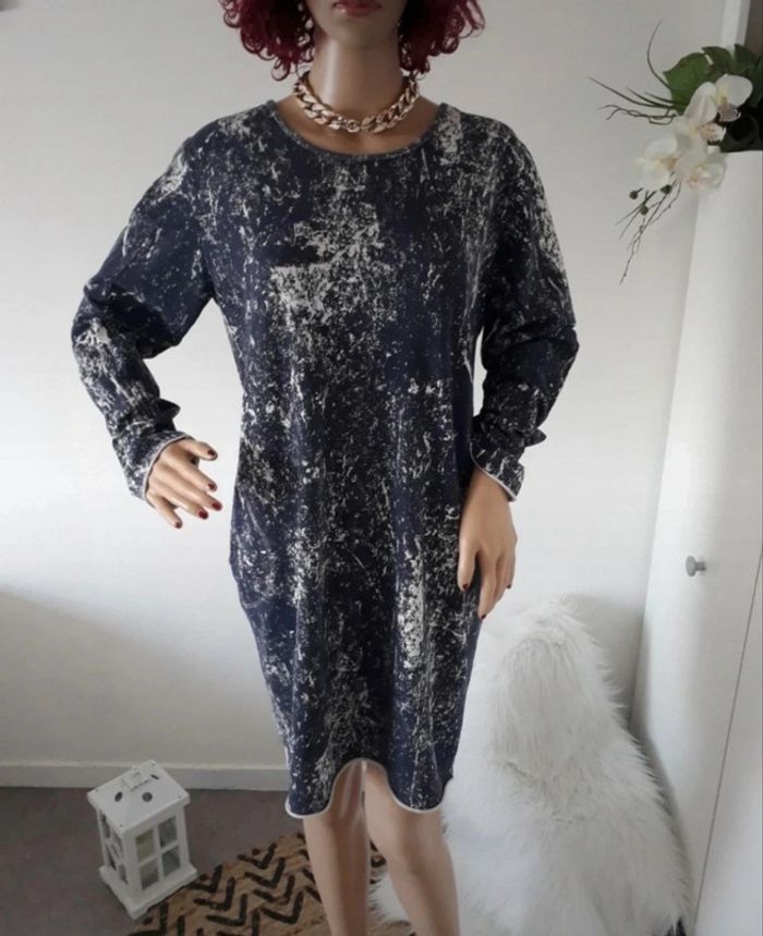 Robe pull bimatière Taille L🌿💞 - photo numéro 4