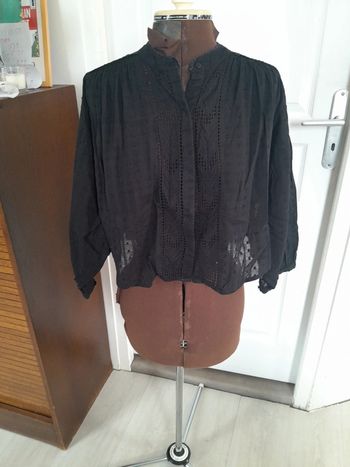 Chemisier bouffant croq top Zara