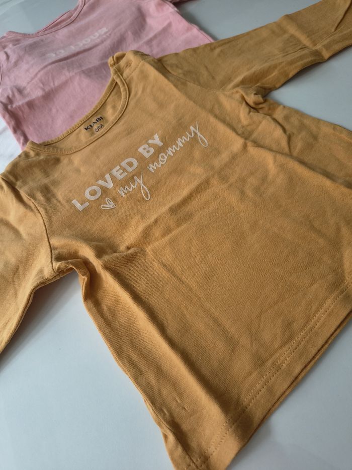 Lot de 3 t-shirt bébé fille - photo numéro 2