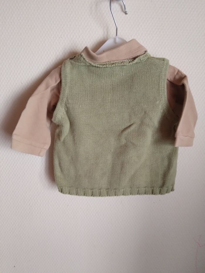 Polo +gilet - photo numéro 3