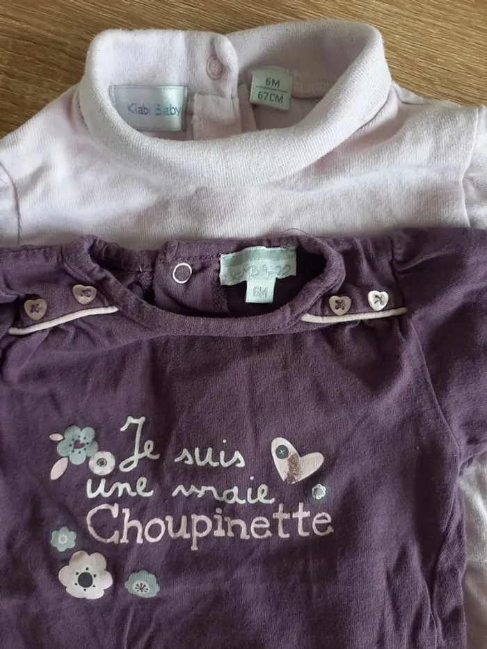 2 ensembles bébé fille 6 mois - photo numéro 7
