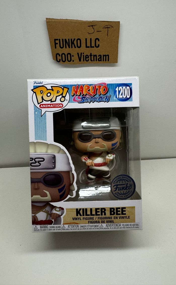 Funko Pop Naruto Shippuden 1200 Killer Bee Special edition