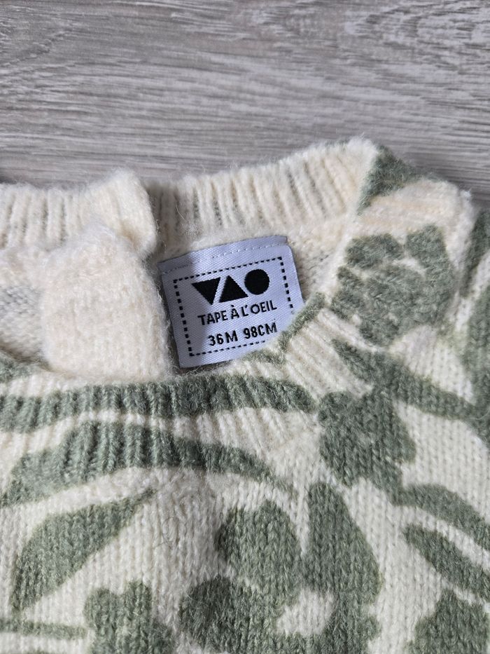 Pull bébé fille 36mois 98cm neuf - photo numéro 3