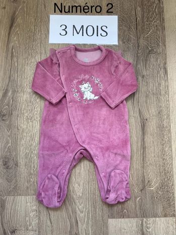 Pyjama Disney aristochats marie 3 mois