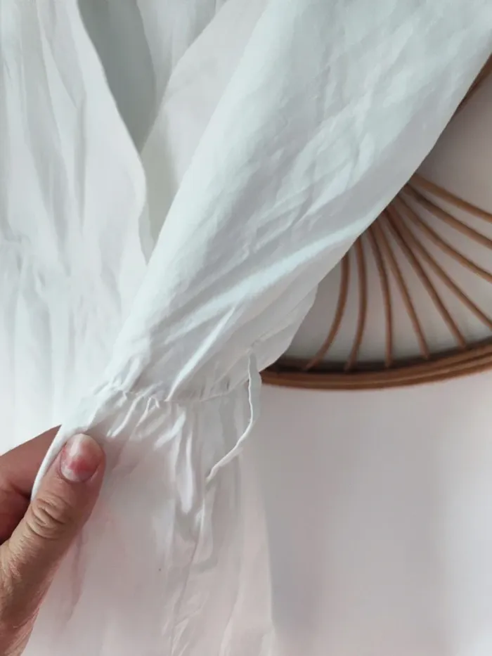 Robe broderie anglaise bleue goa - photo numéro 4