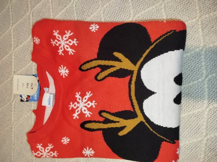 🎅 Pull de Noël Mickey – Taille S – Neuf avec étiquette ! 🐭🎄 - photo numéro 8