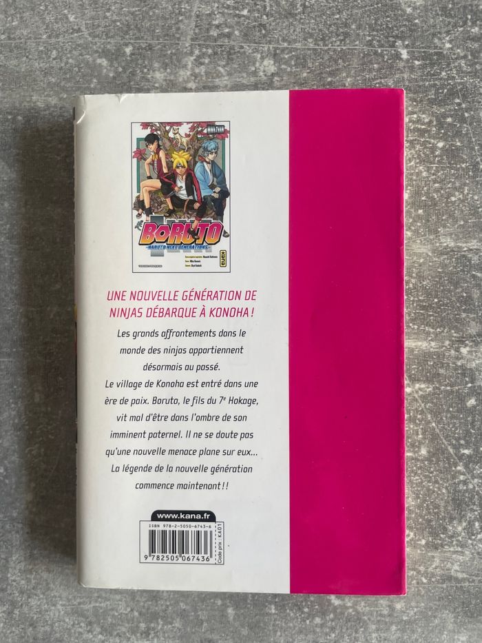 Manga Boruto, Naruto next generations tome 1 en version française. - photo numéro 2