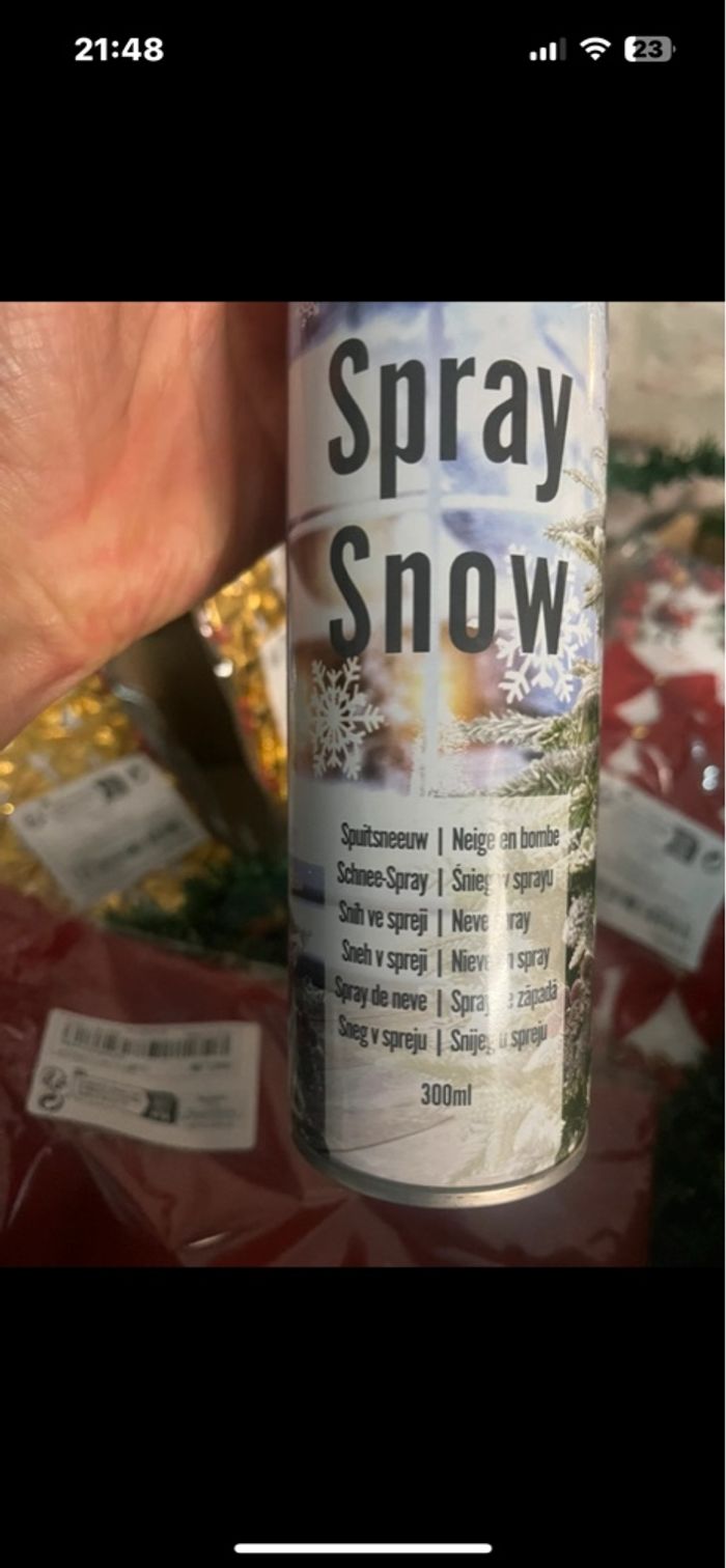 2 bombes de neige neuves - photo numéro 2