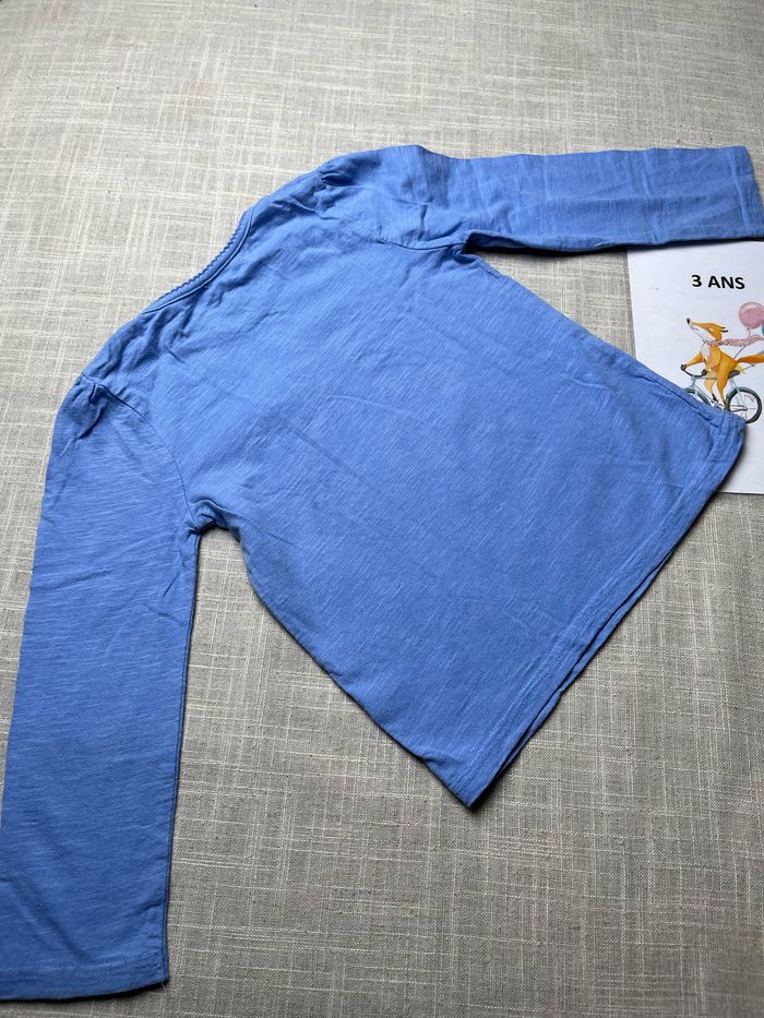 T-shirt bleu - photo numéro 4