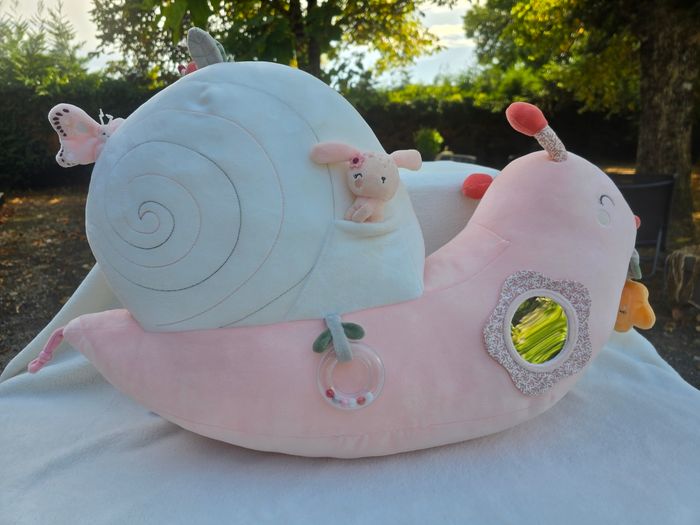 Grande peluche escargot d'éveil - photo numéro 2