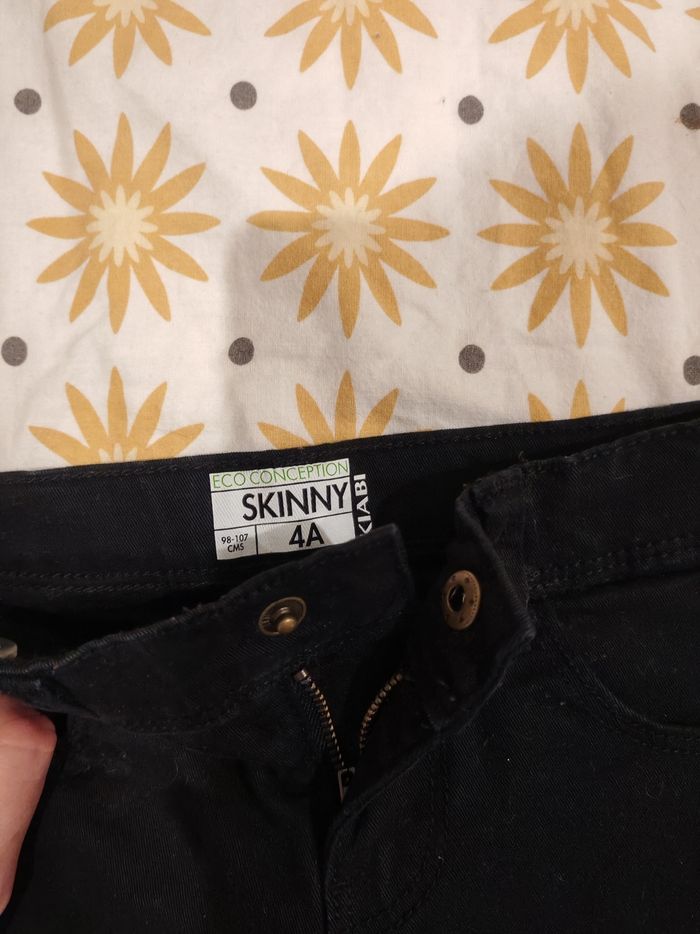 Jeans noir 4 ans - photo numéro 3