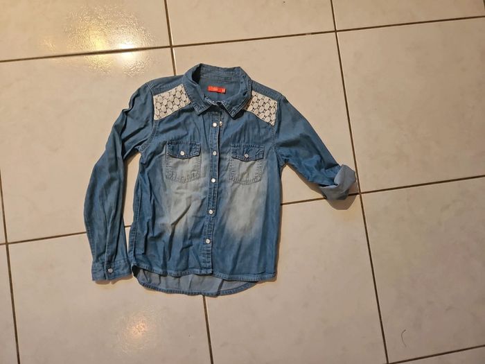 Chemise en jean fille 12 ans - photo numéro 2