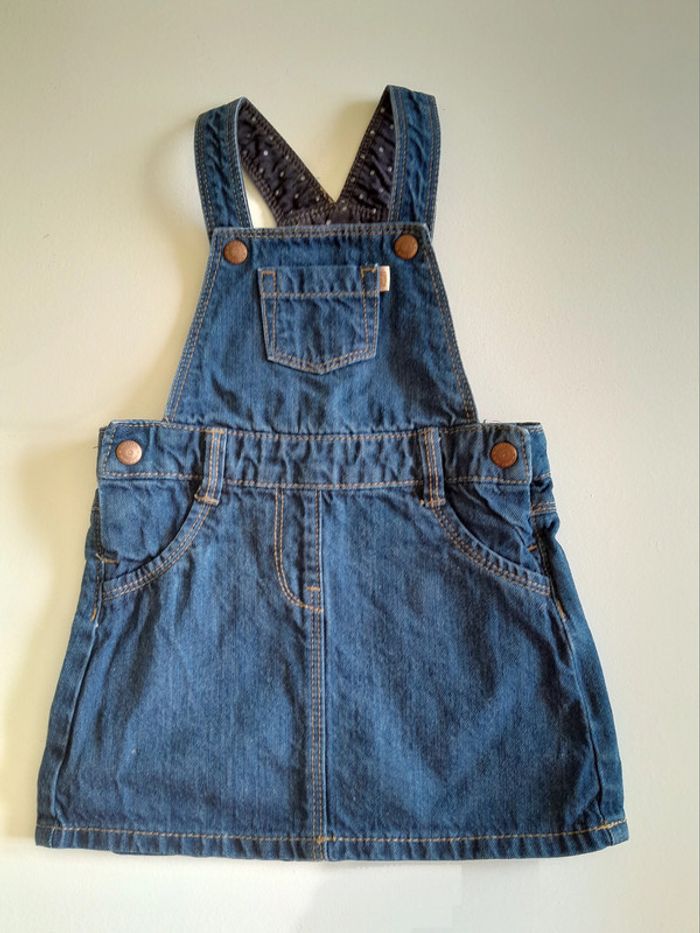 Belle robe en jean, excellent état 12 mois