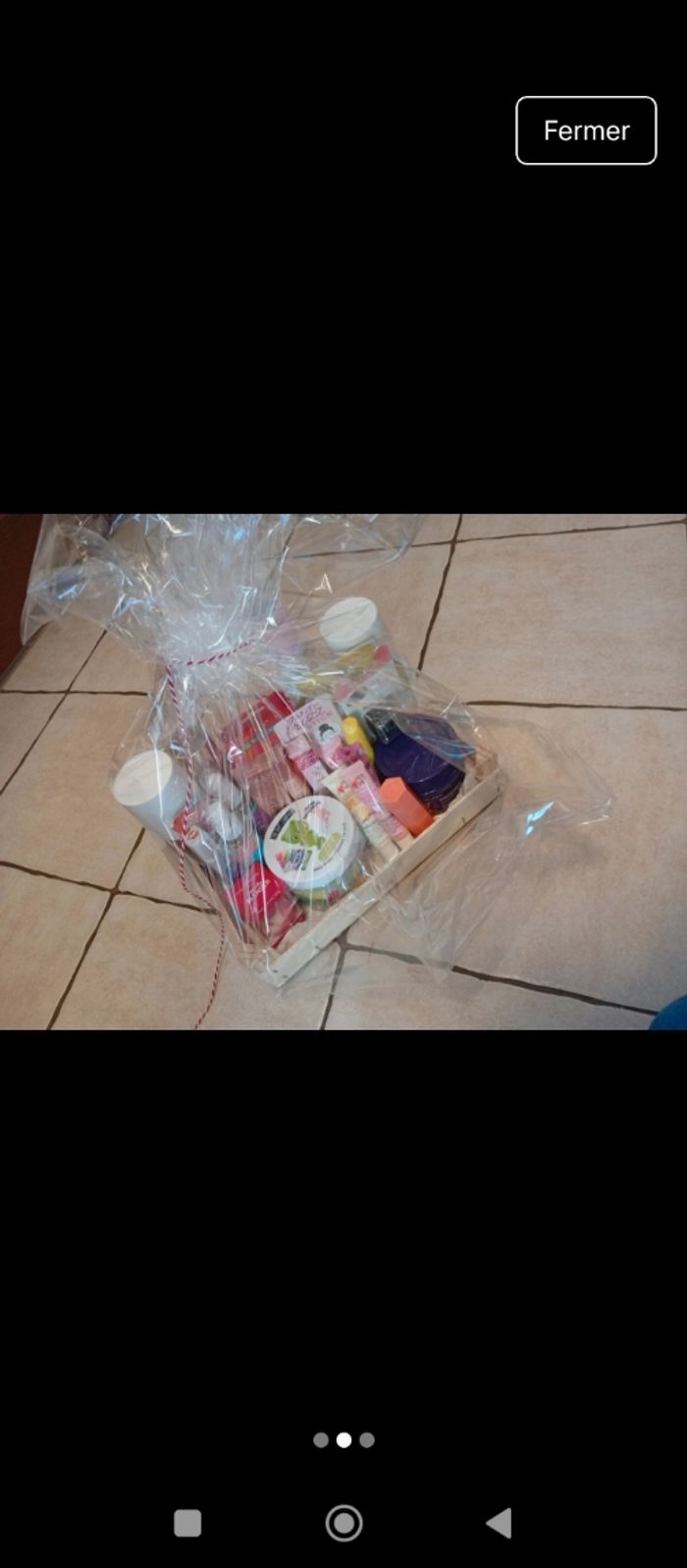 Panier garni de produits de beauté - photo numéro 2