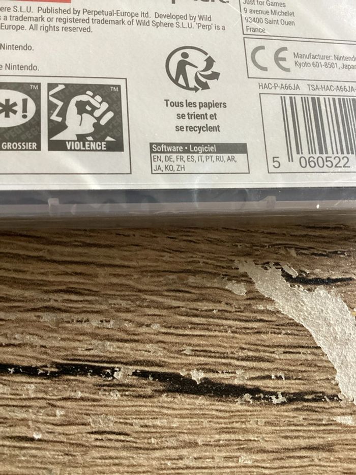 Oxide room 104 Nintendo Switch neuf sous blister - photo numéro 3