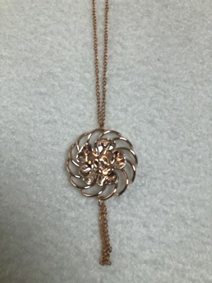 Collier long rosé femme - photo numéro 2