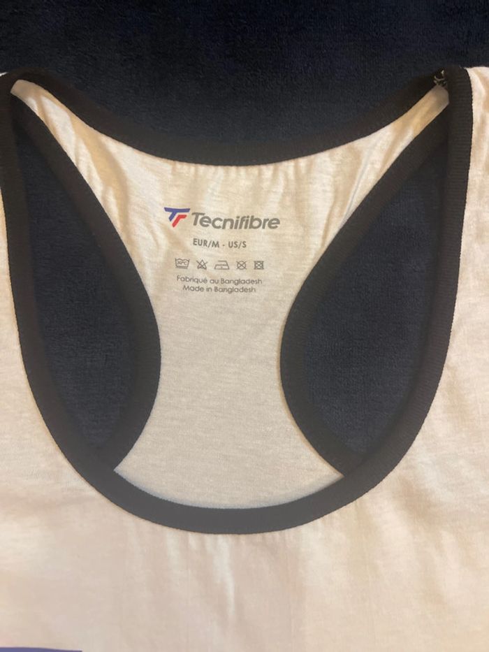 Tecnifibre - Top Lady Cotton blanc taille M - photo numéro 2