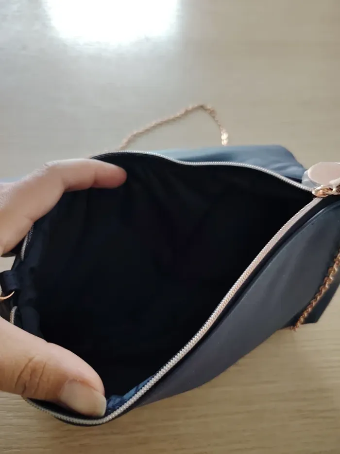 pochette bleu repetto - photo numéro 5