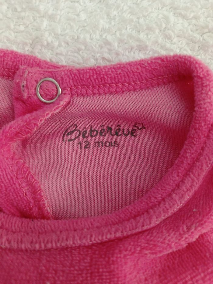 Pyjama rose pour petite fille marque BB rêve 12 mois - photo numéro 4