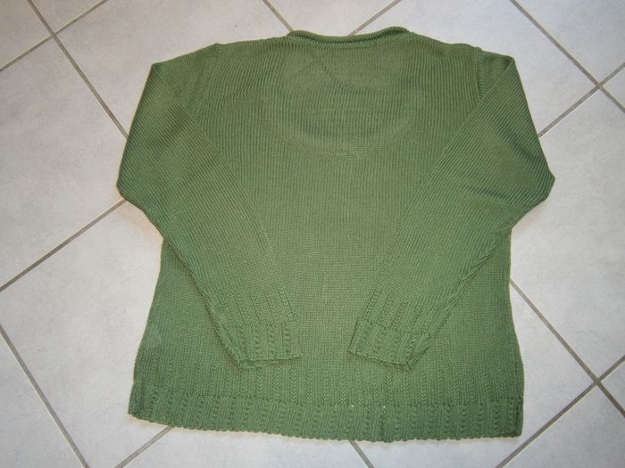 Pull fin ML vert Taille 40/L - photo numéro 4