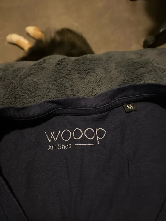 T-shirt à message Wooop Taille M - photo numéro 3