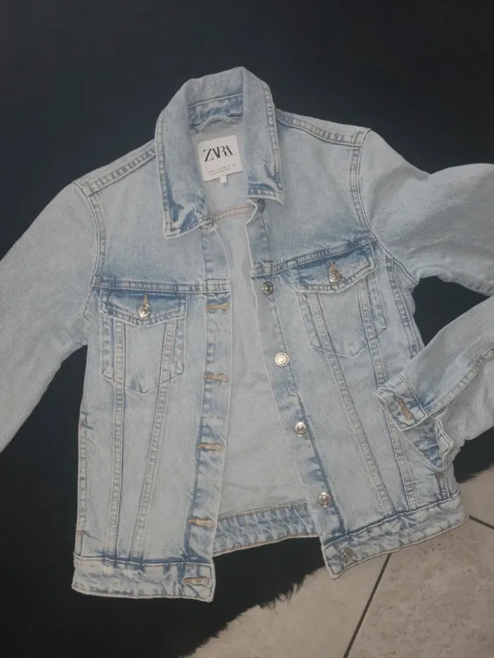 Veste en jean Zara