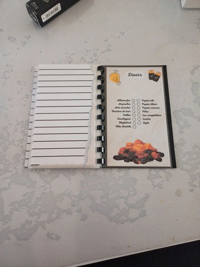 Carnet Liste de Courses Milimalou neuf - photo numéro 5