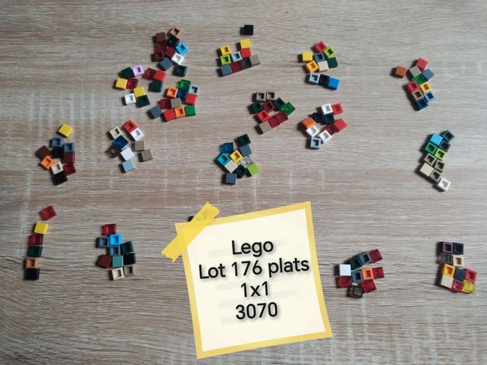 Lego lot 176 plats 3070