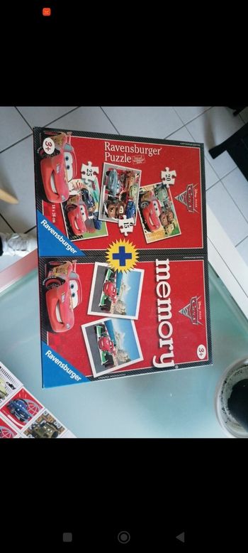 Puzzles+memory cars