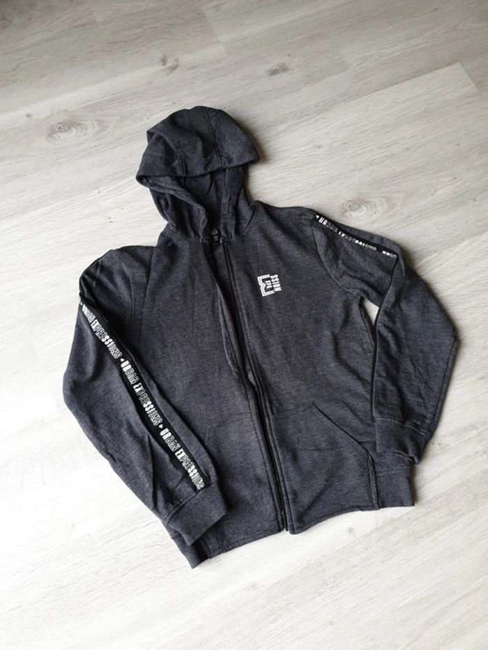 Sweat shirt gilet 14 ans garçon