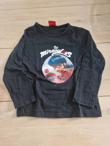 T-shirt manche longue fille 4 ans