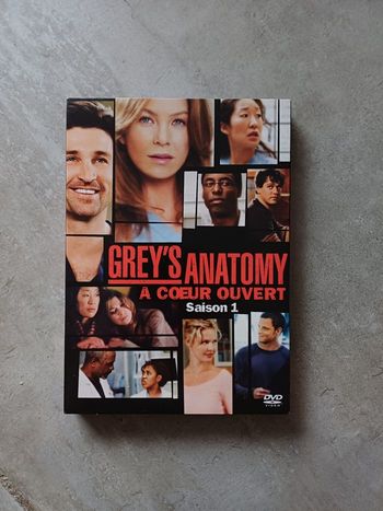 Coffret DVD Grey's anatomy A coeur ouvert saison 1
