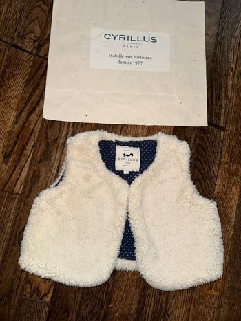Gilet cyrillus 24 mois
