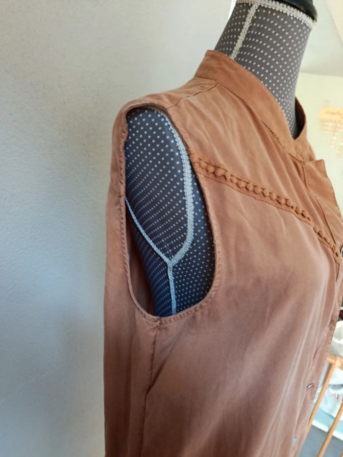 Combinaison pantalon marron Taille 40 Only - photo numéro 5