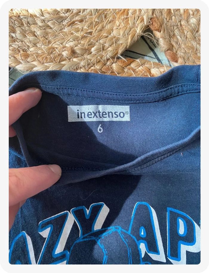 T-shirt garçon 🐵 6 ans - In extenso - photo numéro 2