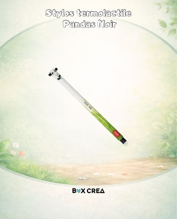 Stylos termolactile Pandas Noir