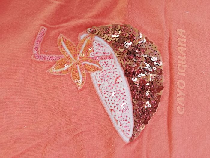 T shirt orange TAO - photo numéro 3