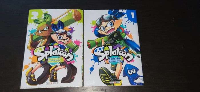 Livre manga splatoom 1 et 2