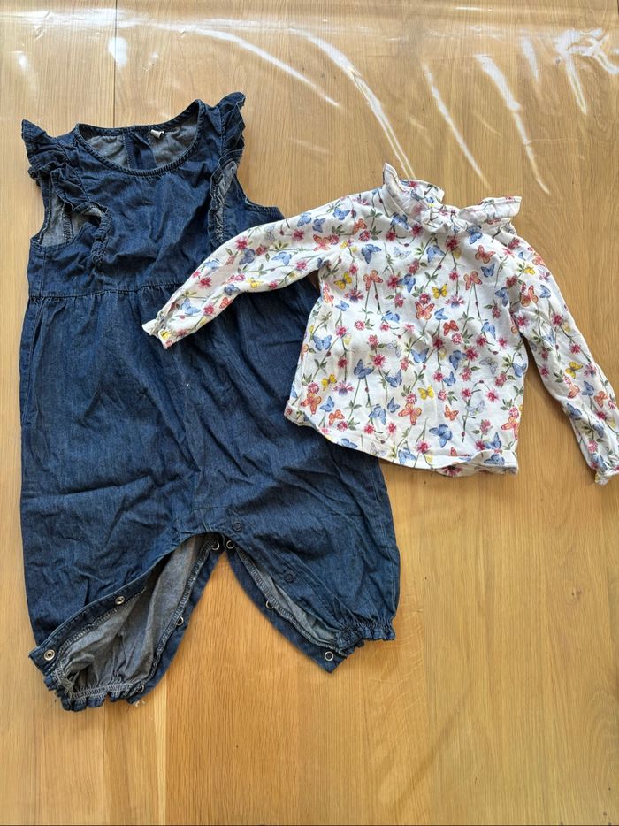 Lot de vêtement bébé fille 12 mois - photo numéro 4