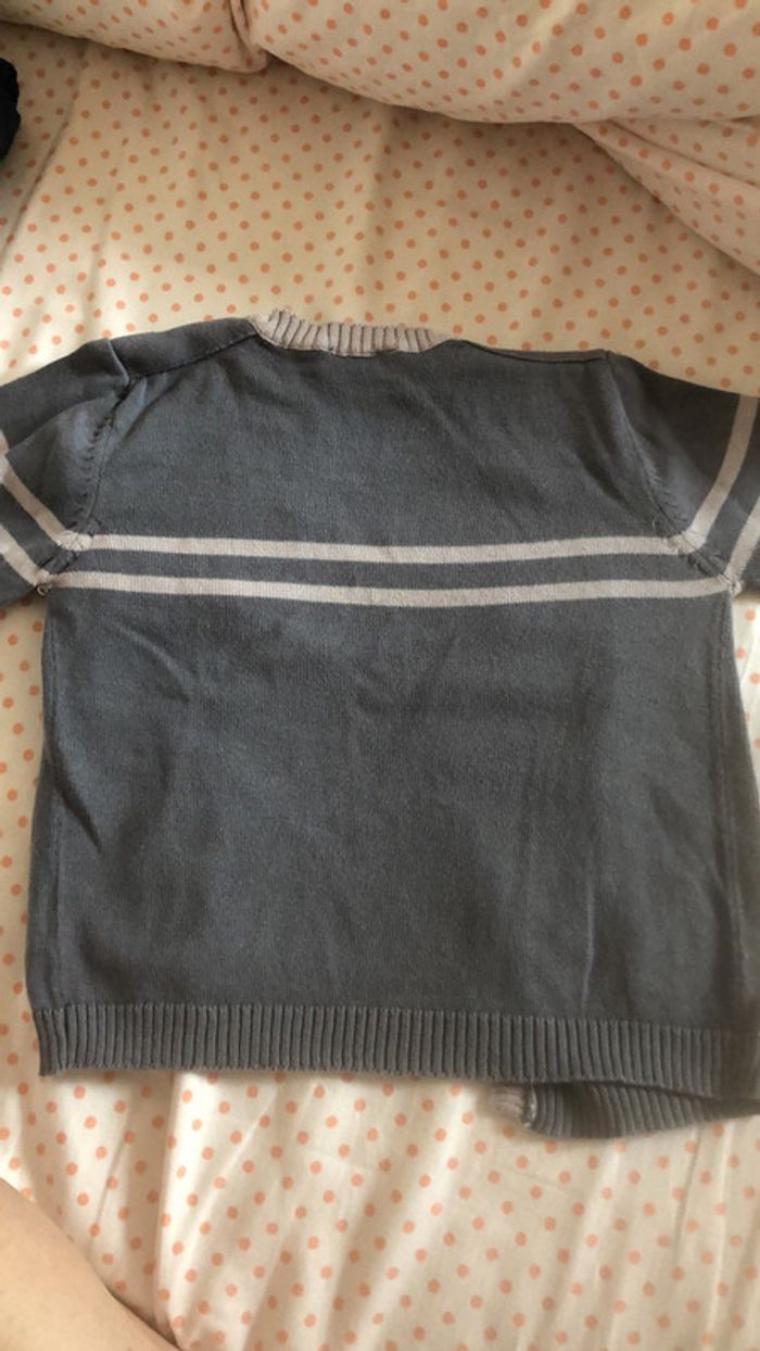 Gilet gris et gris clair - photo numéro 6