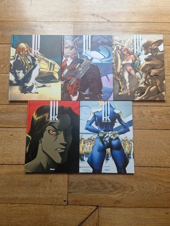 Lot de 5 bd hk 1 à 5