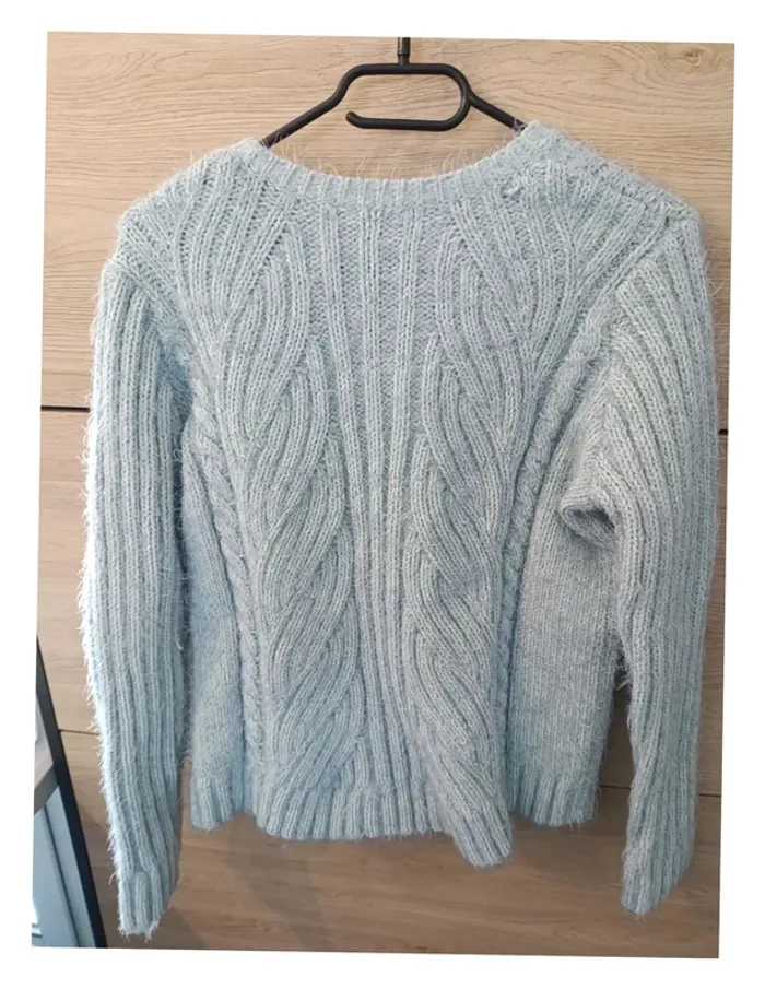 Pull turquoise - photo numéro 3