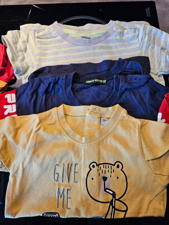 Lot de 6 tee-shirt garçon manche courte - photo numéro 3