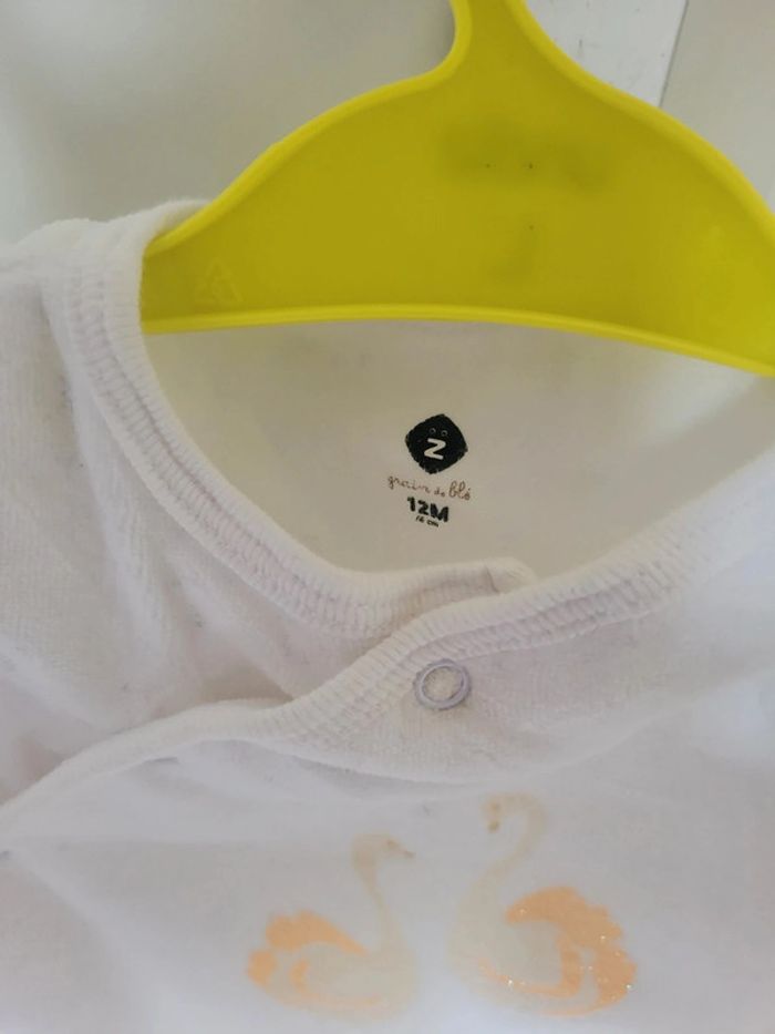 Tres joli Pyjama grenouillère Z Kids taille 12mois - photo numéro 3