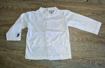 Chemise manches longues 12 mois