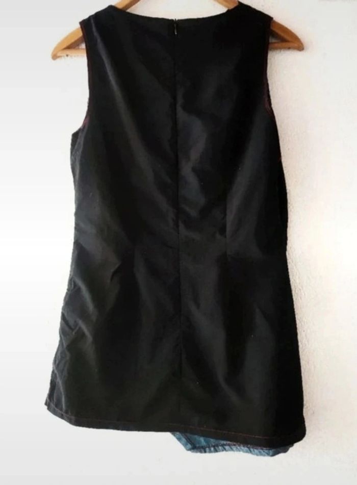 top tunique vintage 80s design structuré taille l 40 jonaty - photo numéro 2