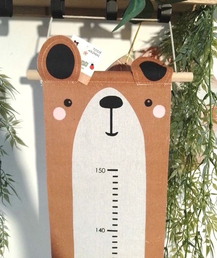 toise enfant animal - kids collection - neuve - photo numéro 2